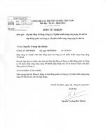 Đơn từ nhiệm Nguyễn Trường Bảo Khánh