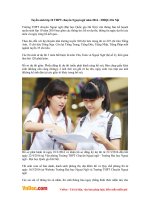 thong tin tuyen sinh vao lop 10 chuyen ngoai ngu