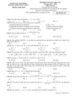 [toanmath.com]   Đề kiểm tra giữa học kỳ 1 năm học 2017 – 2018 môn Toán 10 trường THPT Hưng Nhân – Thái Bình