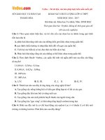 de thi thu thpt quoc gia nam 2017 mon sinh hoc so gd dt thanh hoa