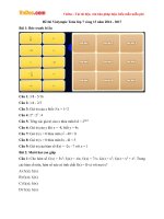 de thi violympic toan lop 7 vong 13 nam 2016 2017