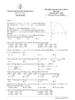 [toanmath.com]   Đề kiểm tra giữa HKI lớp 10 môn Toán trường THPT Nguyễn Thị Minh Khai – Hà Nội