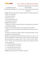 de thi thu thpt quoc gia nam 2017 mon sinh hoc truong thpt hiep hoa so 3 bac giang lan 2