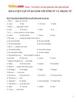 bai tap trac nghiem cau so sanh trong tieng anh co dap an