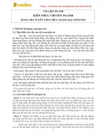 tai lieu nghiep vu chuyen nganh thi tuyen vien chuc giao vien mam non