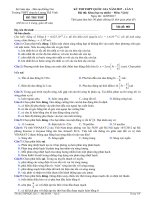 de thi thu thpt quoc gia nam 2017 mon vat ly truong thpt chuyen luong the vinh dong nai lan 2