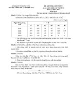 de thi giao vien gioi cap truong mon dia thpt thuan thanh 1 bac ninh