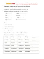 giai bai tap sbt tieng anh lop 10 chuong trinh moi unit 3 music