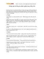 cap tu dong am khac nghia trong tieng anh