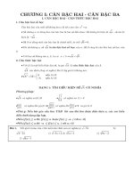 các dạng bài tập đại số toán 9