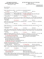 de thi thu thpt quoc gia 2016 mon vat li truong thpt doan thuong hai duong lan 2