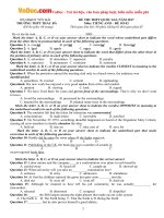 de thi thu thpt quoc gia nam 2017 mon tieng anh truong thpt thac ba yen bai co dap an 3