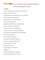 tu vung tieng anh lop 12 unit 6 future jobs