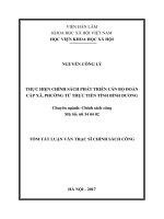 Thực hiện chính sách phát triển cán bộ đoàn cấp xã, phường từ thực tiễn tỉnh Bình Dương (tt)