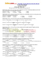 de thi thu thpt quoc gia nam 2017 mon tieng anh truong thpt cam an yen bai co dap an 4