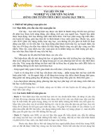 tai lieu nghiep vu chuyen nganh on thi vien chuc giang day thcs