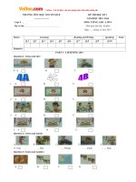 de thi hoc ky 1 mon tieng anh lop 4 truong tieu hoc nguyen hue nam hoc 2015 2016 co dap an