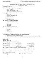 [toanmath.com]   Đề cương ôn tập môn Toán 11 học kỳ 1 năm học 2017 – 2018 trường THPT Đa Phúc – Hà Nội