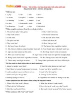 bo bai tap tieng anh lop 6 unit 8 out and about