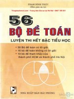 Ebook 56 bộ đề thi toán lớp 5