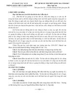 de thi thu thpt quoc gia 2017 mon ngu van so gd dt bac ninh