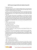 truong chuyen sp ha noi tuyen sinh lop 10