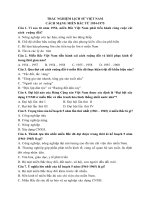 cau hoi trac nghiem lich su viet nam cach mang mien bac tu 1954 1975