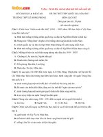 de thi thu thpt quoc gia nam 2017 mon lich su truong thpt le hong phong ha tinh lan 1