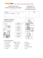 bo de thi hoc ky 2 mon tieng anh lop 5 co dap an 3