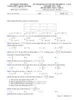 Đề thi khảo sát chuyên đề Toán 12 lần 1 năm học 2017 - 2018 trường THPT Nguyễn Thị Giang - Vĩnh Phúc - TOANMATH.com 132