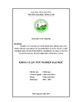 Nghiên cứu đánh giá tình hình mắc bệnh lợn con phân trắng giai đoạn từ sơ sinh đến 21 ngày tuổi và thử nghiệm một số pháp đồ phòng trị bệnh tại trại lợn an hưng, xã danh thắng   huyện hiệp hòa   tỉnh bắc giang  