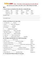 bai tap tu luan tieng anh lop 7 unit 7 the world of work so 1