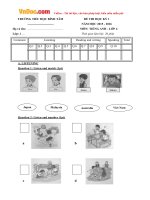 de thi hoc ky 1 mon tieng anh lop 4 truong tieu hoc binh tam long an nam hoc 2015 2016 co file nghe va dap an