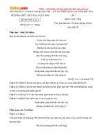 de thi thu thpt quoc gia nam 2017 mon ngu van truong thpt chuyen le quy don quang tri lan 2