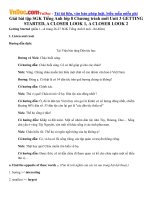 giai bai tap sgk tieng anh lop 8 chuong trinh moi unit 3 getting started a closer look 1 a closer look 2