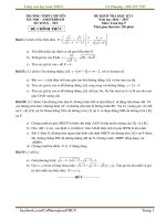 11 Thi Học kỳ 1 môn Toán lớp 9 năm 2016 của 10 Quận Hà Nôi