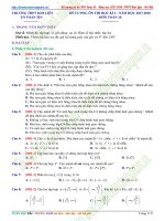 Giải chi tiết đề cương ôn thi HK1 Toán 10  Kim Liên HN