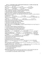 cau hoi trac nghiem dia ly 12 bai 32