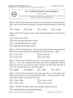 Tài liệu ôn thi học kỳ 1 môn vật lí lớp 11