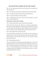 meo lam bai thi trac nghiem mon GDCD thi THPT quoc gia