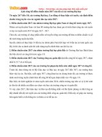 lich cong bo diem chuan nam 2017 cua tat ca cac truong dai hoc