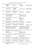 Đề hình học 10 chương I