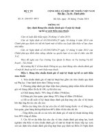 Thông tư 31  2014 TT- BYT Quy định Bảng tiêu chuẩn đánh giá về mặt kỹ thuật tại hồ sơ mời thầu mua thuốc | Hiệp hội Doanh nghiệp Dược Việt Nam