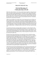 Ghi chú Bài giảng 12. Chính phủ được kết nối