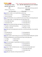 de thi thu thpt quoc gia nam 2017 mon gdcd truong thpt que vo so 1 bac ninh lan 2