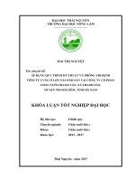 Áp dụng quy trình kỹ thuật và phòng trị bệnh viêm tử cung ở lợn nái sinh sản tại công ty cổ phần chăn nuôi Thanh Tân, xã Thanh Tân  huyện Thanh Liêm  tỉnh Hà Nam. (Khóa luận tốt nghiệp)