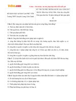 de thi thu thpt quoc gia nam 2017 mon giao duc cong dan truong thpt chuyen luong van chanh phu yen