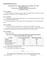 de thi thu thpt quoc gia mon dia lan 1 nam 2016 truong thpt yen lac 2