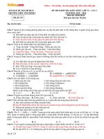 de thi thu thpt quoc gia nam 2016 mon sinh hoc truong thpt yen dinh 1 thanh hoa lan 1