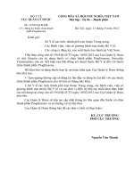 Công văn số 13707 QLD-ĐK của Cục Quản lý Dược V v: Đăng ký thuốc chứa thành phần Pioglitazone | Hiệp hội Doanh nghiệp Dược Việt Nam